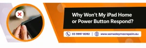 ipad home or power button not responding
