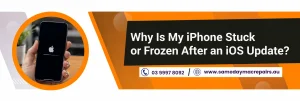 iPhone Stuck or Frozen After an iOS Update