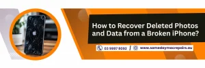 Recover Photos from a Broken iPhone